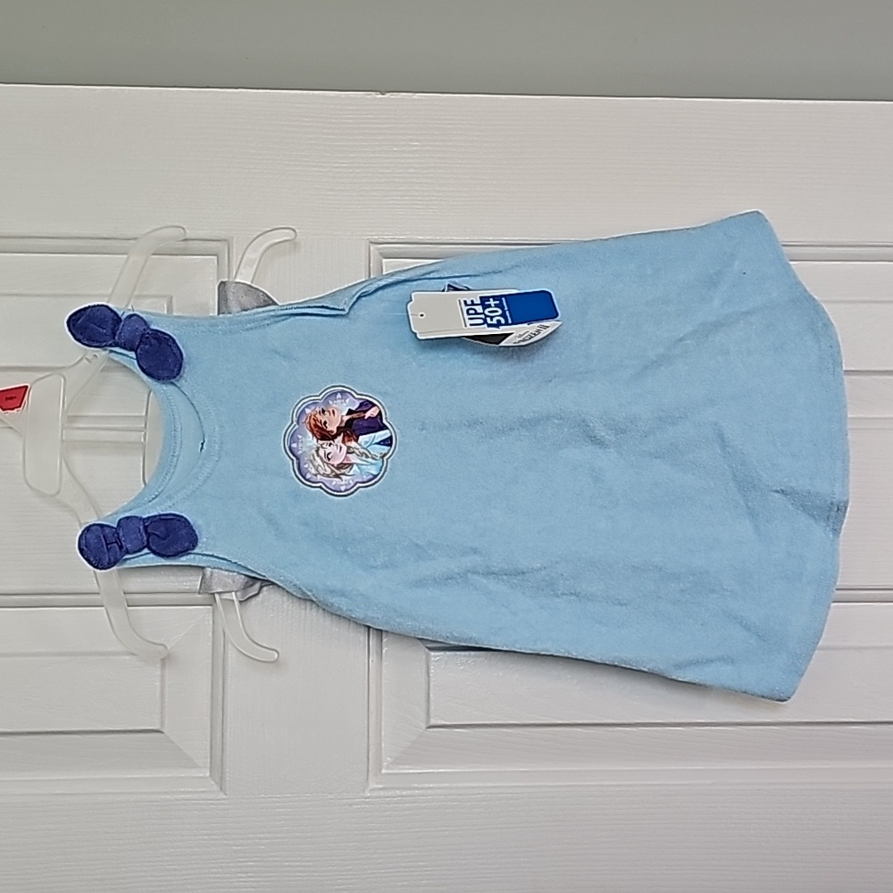 Disney Frozen II Swimsuit and Cover Up Kid Size 2T